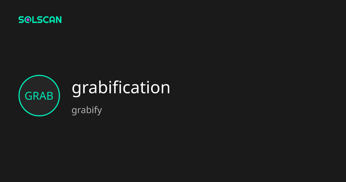 grabification (grabify) | Solscan