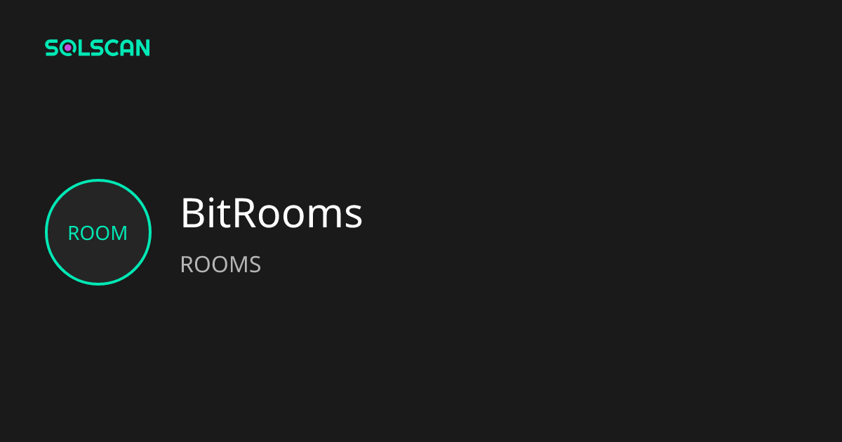 BitRooms (ROOMS) Token Tracker| Address ...