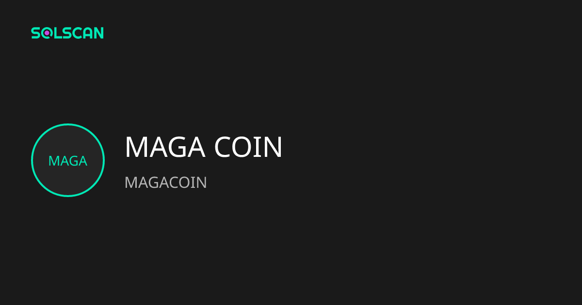 MAGA COIN (MAGACOIN) Token Tracker| Address ...
